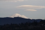 Mount Baker on way home from crabbing Dec. 1