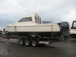 Piggy-backed on a larger Float On trailer