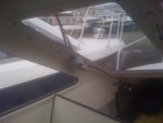 Our neighbor to the East.  A 28' Sea Ray