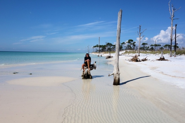 Crooked Island, FL Oct.  20 miles east of the Gulf entrance to Panama City Pass