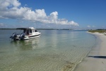 Calm Anchorage off Gulf ICW, Gulf Is Natl Seashore, Perdido Key section