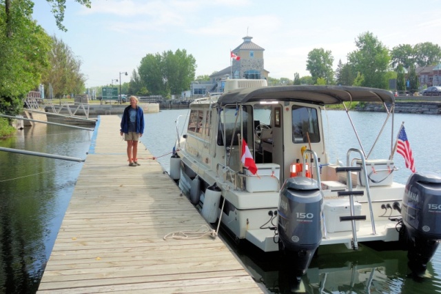 Lachine Canal through Montreal, you must get your air hgt under 8 ft, but the best way around the rapids.  We took off the radar dome (2 quick disconnects and one ethernet cable)...well worth it!  Avoid the awful slow and $$$ Seaway commerical ship locks. 