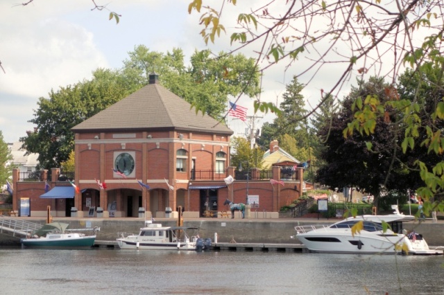 Waterford on the Hudson River, the start of the Erie Canal system