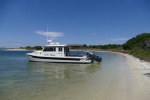 Our favorite cove, 1/4 mile from our wet and dry slip onboard NAS Pensacola