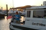 Pensacola NAS Yacht Club burgee visits Key West