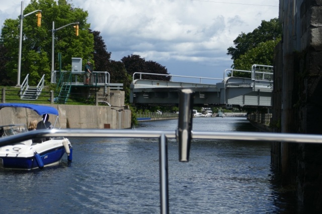 typical over-lock swing bridge