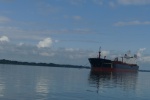 St L Seaway was calm this day, but could be rough with lots of big ship wakes