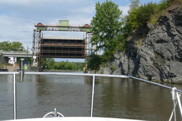 Erie canal Guard Gate 2, allows portions of canals to be isolated in case of ice floes, flooding, a lock giving way etc
