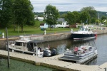 By the USS Prince Charles pontoon boat...and you don't need the Sabre to be comfy on the Loop