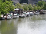 Docked for lunch at Pittsford.