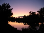 Canal sunset from Spencerport.