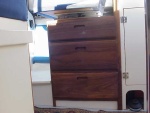 (SEA3PO) these are oak drawers and teak fronts