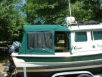 Doors on both sides for access at the dock