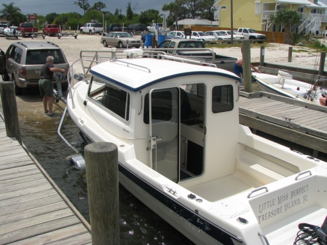 picking up boat from melbourne fl. towed home with Honda Pilot