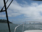 Sea Trial in SF Bay, Bay bridge ahead