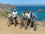 (Dora Jean)
Some of the biking team (l-r: Kerry/Sam (Salty C's), Kathy/Jim (Pounder), Ron (Islander).