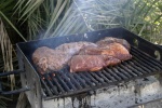 Beach barbecue tri-tips....mmmgood!!