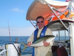 A beautiful yellowtail caught by Keith on C-Pup -- way to go Keith!!!