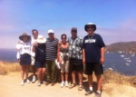 Group Picture on Hike to USC Center