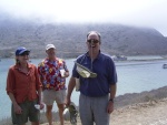 Catalina 2007 - Ron wants to make sure his hat will not blow away