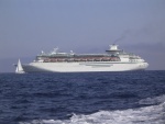 Catalina 2007 - Cruise ship off Avalon