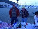 Dave (young) & Don (old) down the coast from Frisco on Blue Eagle