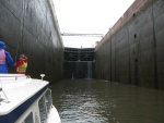 On the way up, most of the way through the Erie Canal and Trent Severn we were the only boat locking through