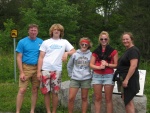 The crew of the SS Minnow - on a one hour cruise