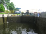 Most of the lock doors on the Trent Severn are wood