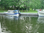 waiting in Peterboro for the lock to open