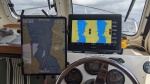 Aquamap/Garmin Dual Navigation display