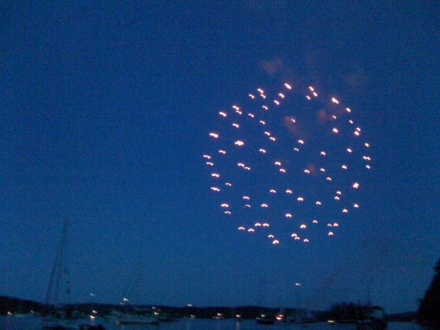 Lopez Island fireworks