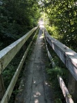 Winter Harbor boardwalk