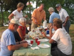 BBQ Saturday night on the overlook