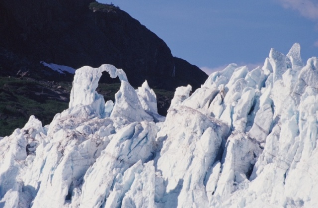 The Margerie Glacier gets fancy