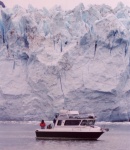 New Moon at the Margerie Glacier