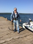 Catch of the day at the Manitou Island Dock, Apostle Islands. 9.10.2017