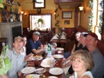 C-Brats at lunch in East Haddam