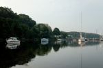 Knot Flying at Old Lyme Marina mooring