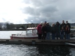 Group shot in front of Barquinho-Look at those foreboding skies