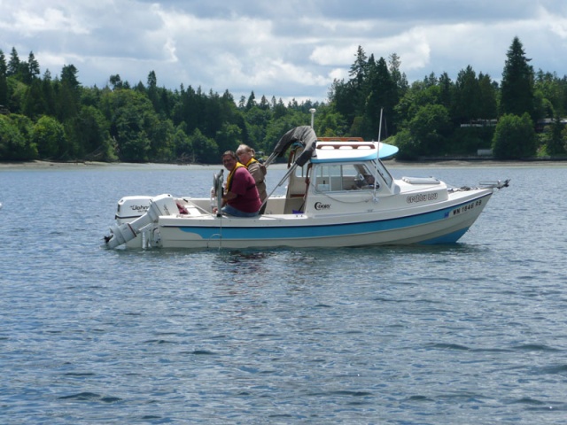 Crabbing in the South Sound (Oldgrowth photo)