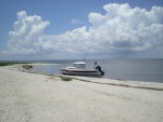 Beautiful Half Moon Island in Mississippi Sound