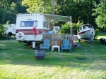 (DaveMar) Our Campsite at Rock Bay - 2005