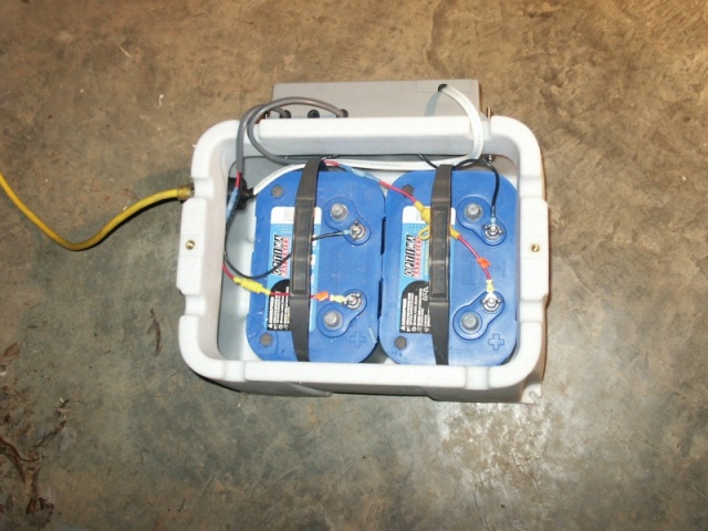 Blue Sea Battery box and charger