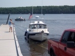 Launching Kennebeck River, Bath, Maine