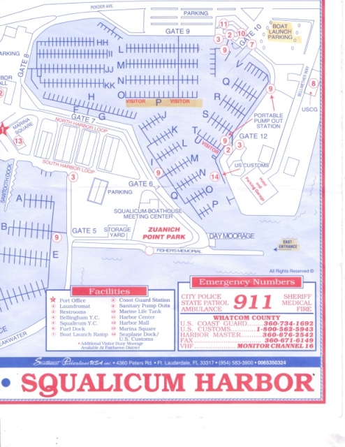 Squalicum Harbor Visitor\'s Dock