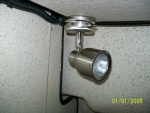 LED lighting in the V-Berth