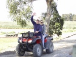 Ron and Natalie (Islander) tour wheeler Island