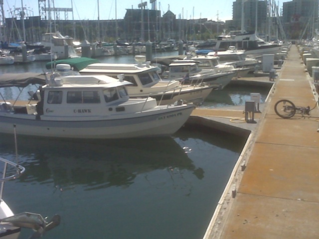 South San Francisco Marina line up (8 boats)
