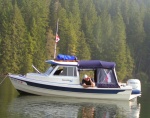 (Pat Anderson) Bambina at Von Donop Inlet 9-12-05